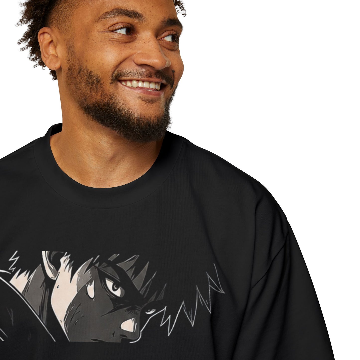 Men's Oversized Gym Tee — Crecimiento Personal (Personal Growth)