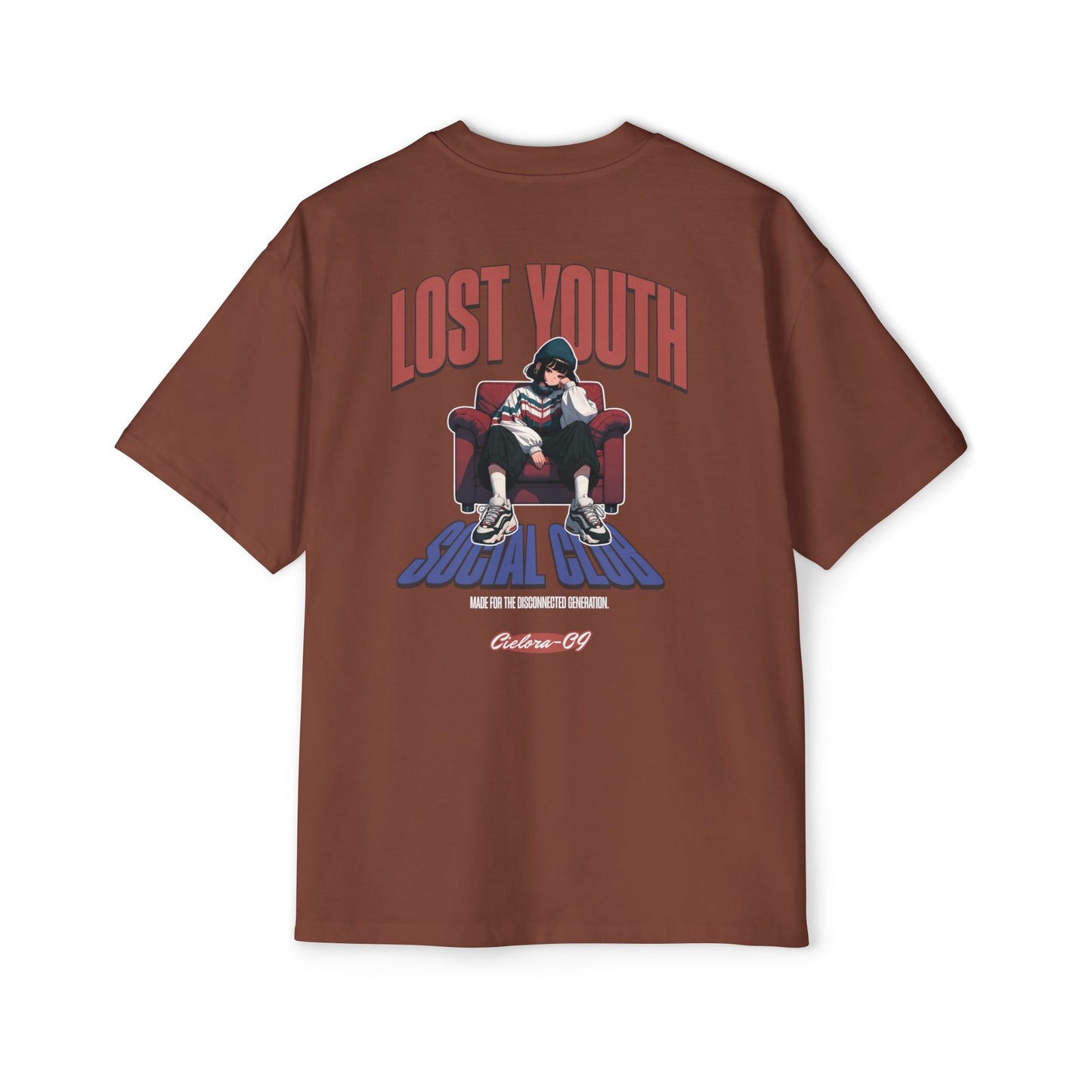 Oversized Anime Graphic Unisex Tee – "Es para jóvenes"
