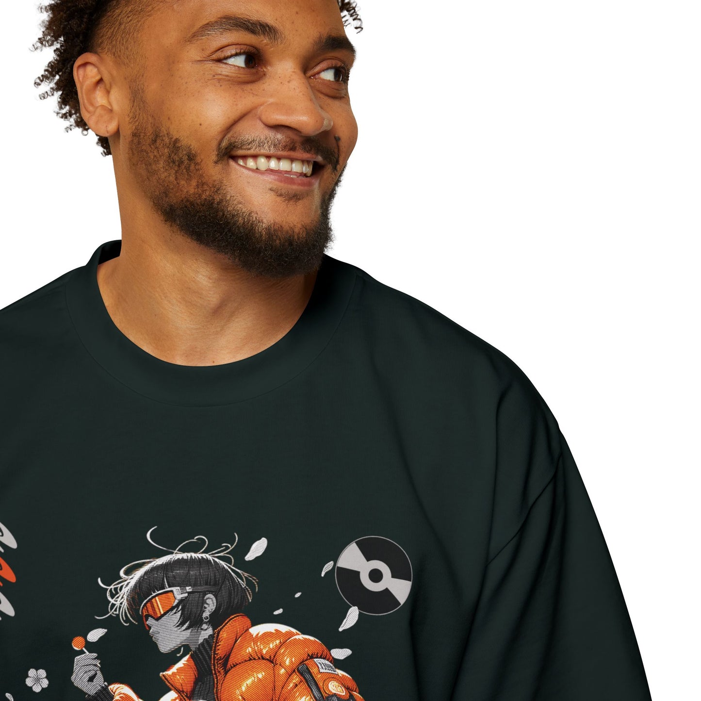 Futuristic Urban Graphic Tee — CAMISA URBANA FUTURISTA