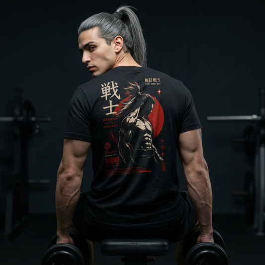 Oversized Gym Warrior Training Tee