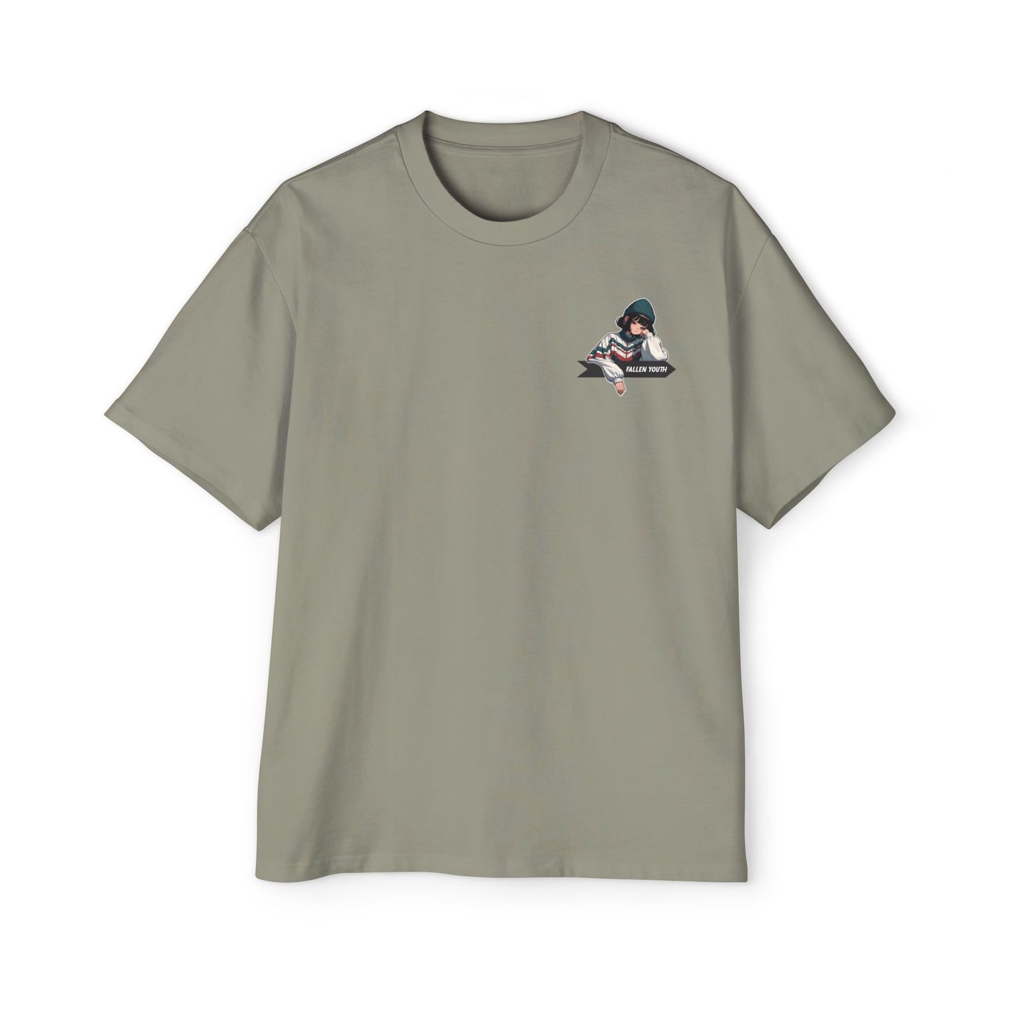 Oversized Anime Graphic Unisex Tee – "Es para jóvenes"