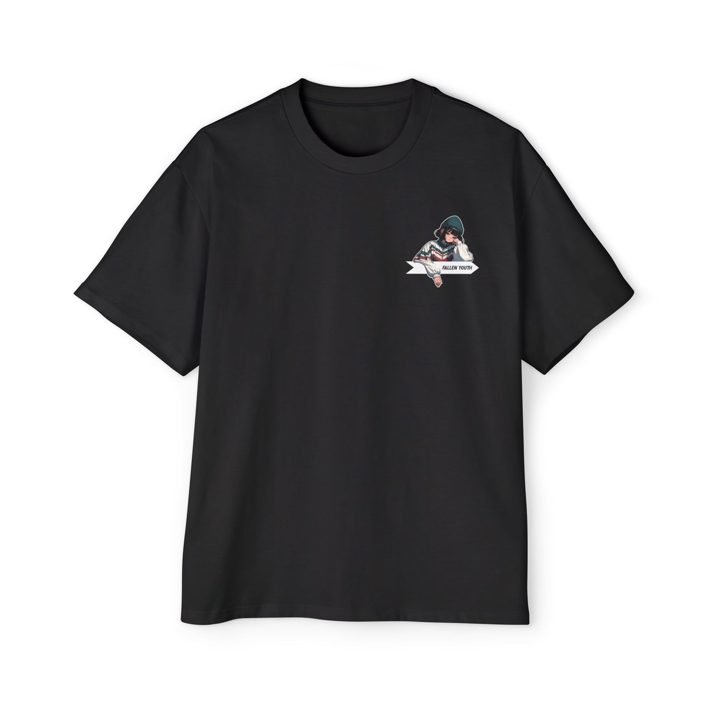 Oversized Anime Graphic Unisex Tee – "Es para jóvenes"