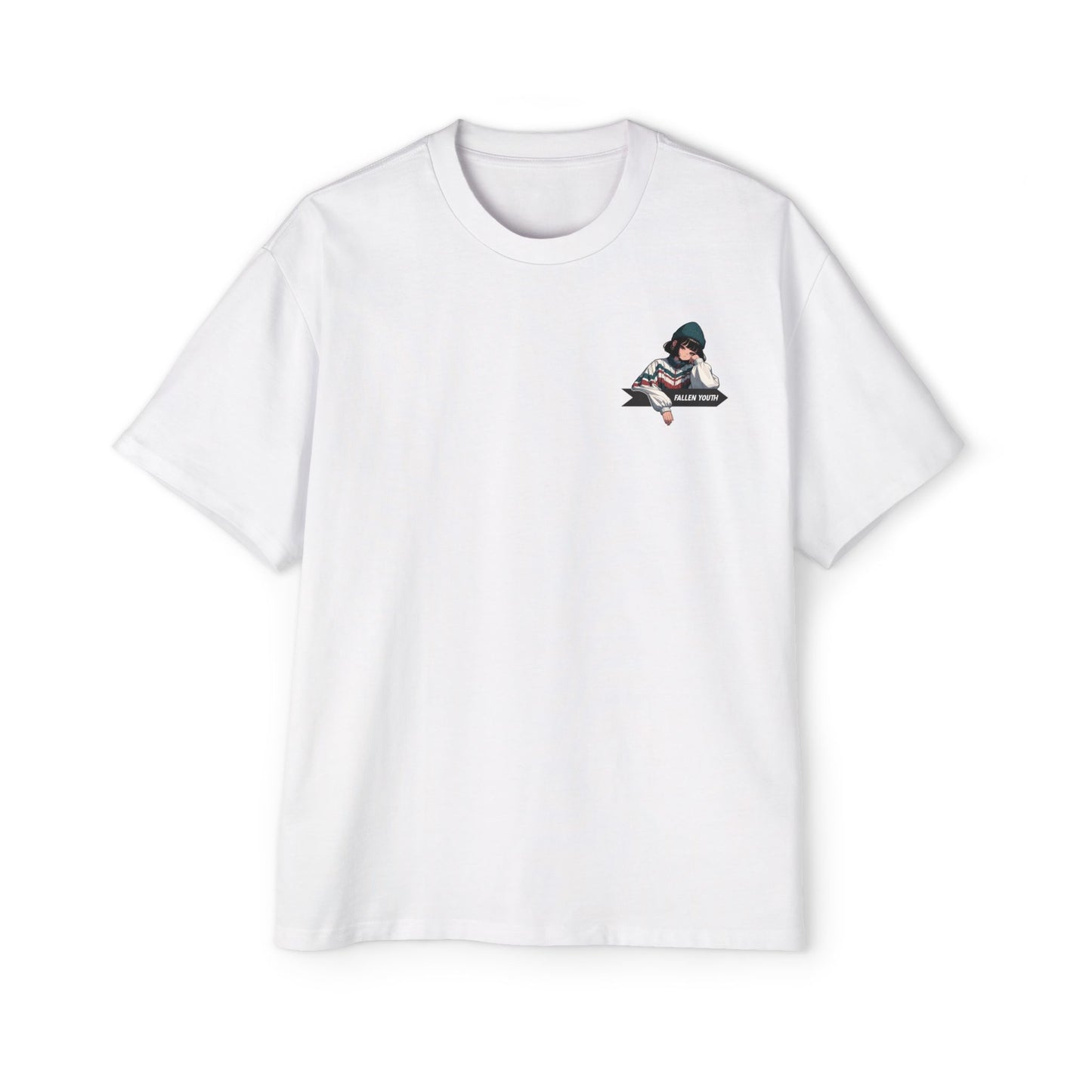 Oversized Anime Graphic Unisex Tee – "Es para jóvenes"