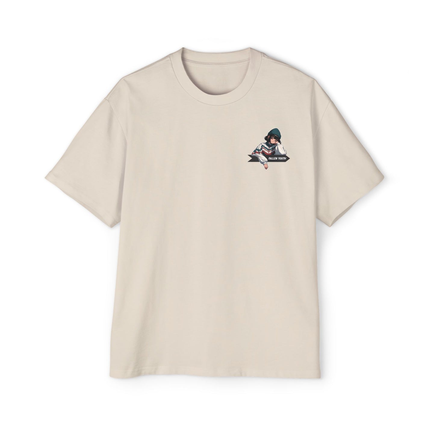 Oversized Anime Graphic Unisex Tee – "Es para jóvenes"