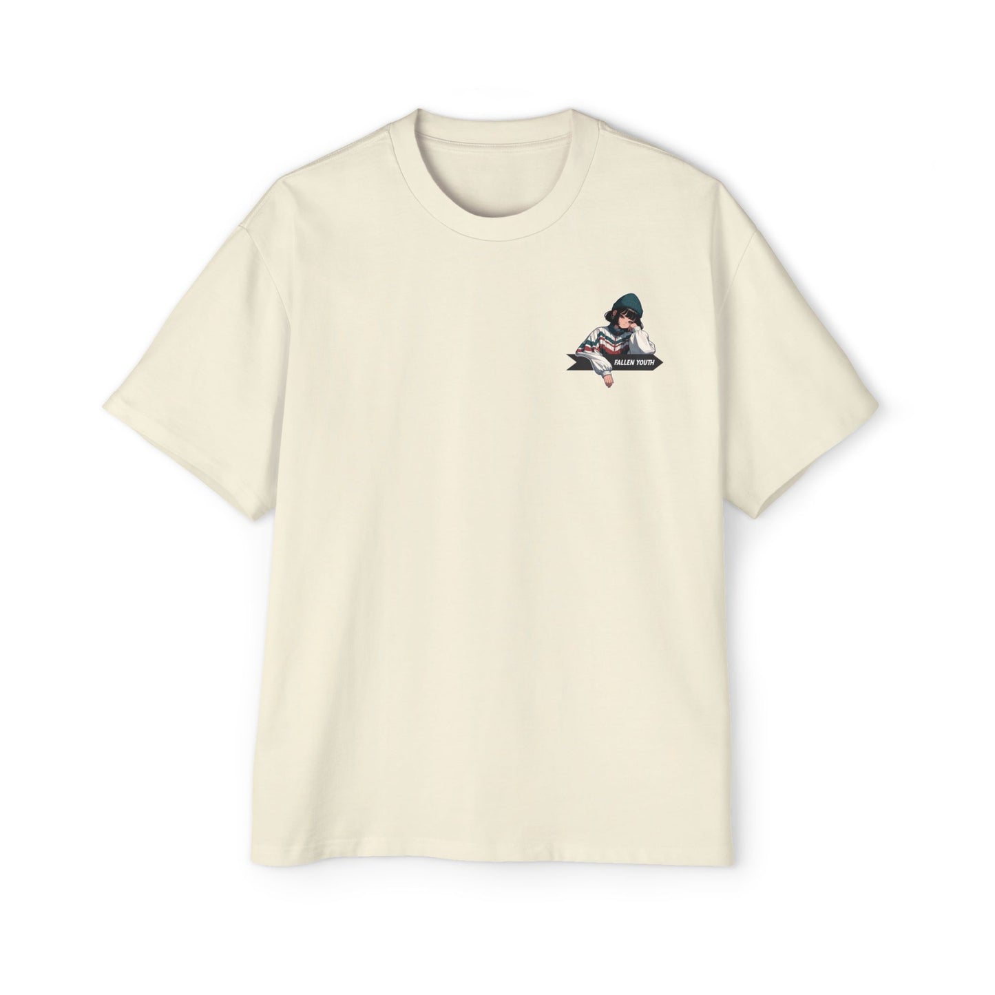 Oversized Anime Graphic Unisex Tee – "Es para jóvenes"