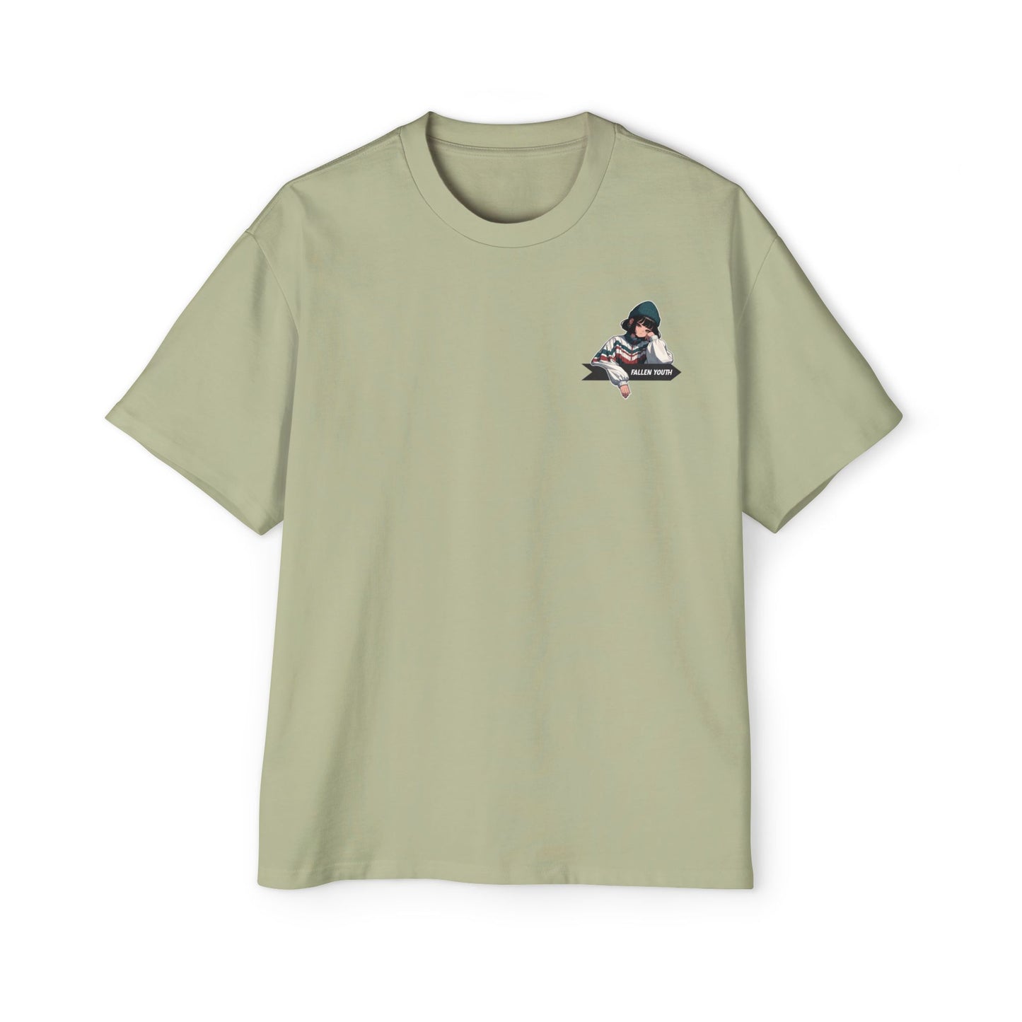 Oversized Anime Graphic Unisex Tee – "Es para jóvenes"