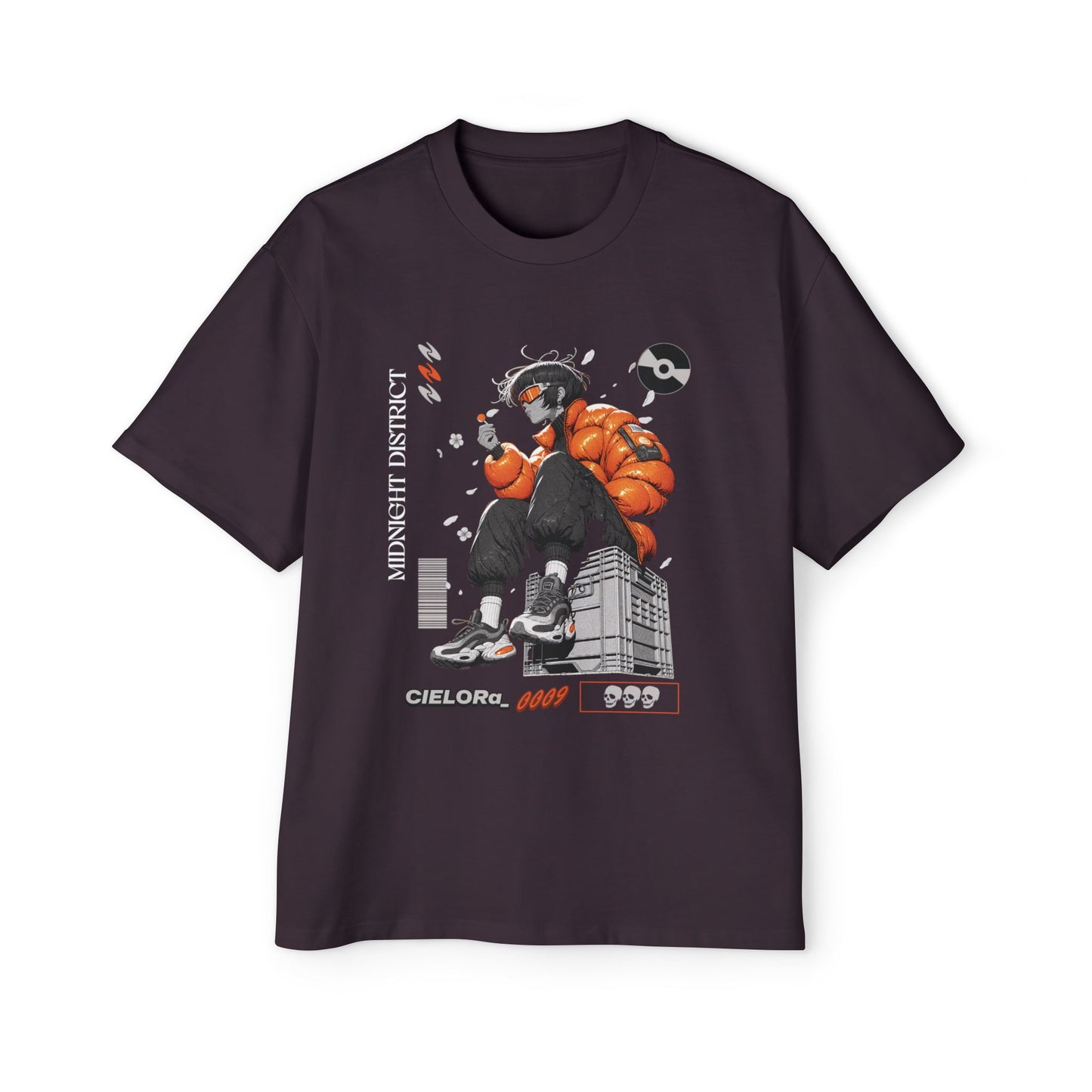Futuristic Urban Graphic Tee — CAMISA URBANA FUTURISTA